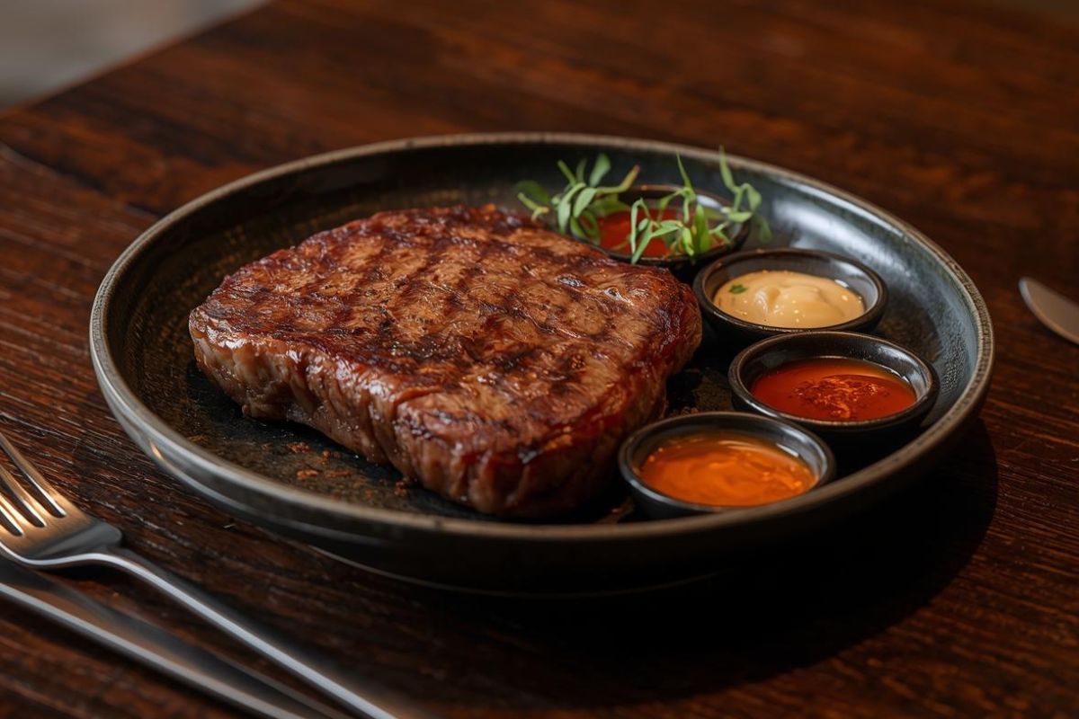 Perfectly seared steak & the five mother sauces